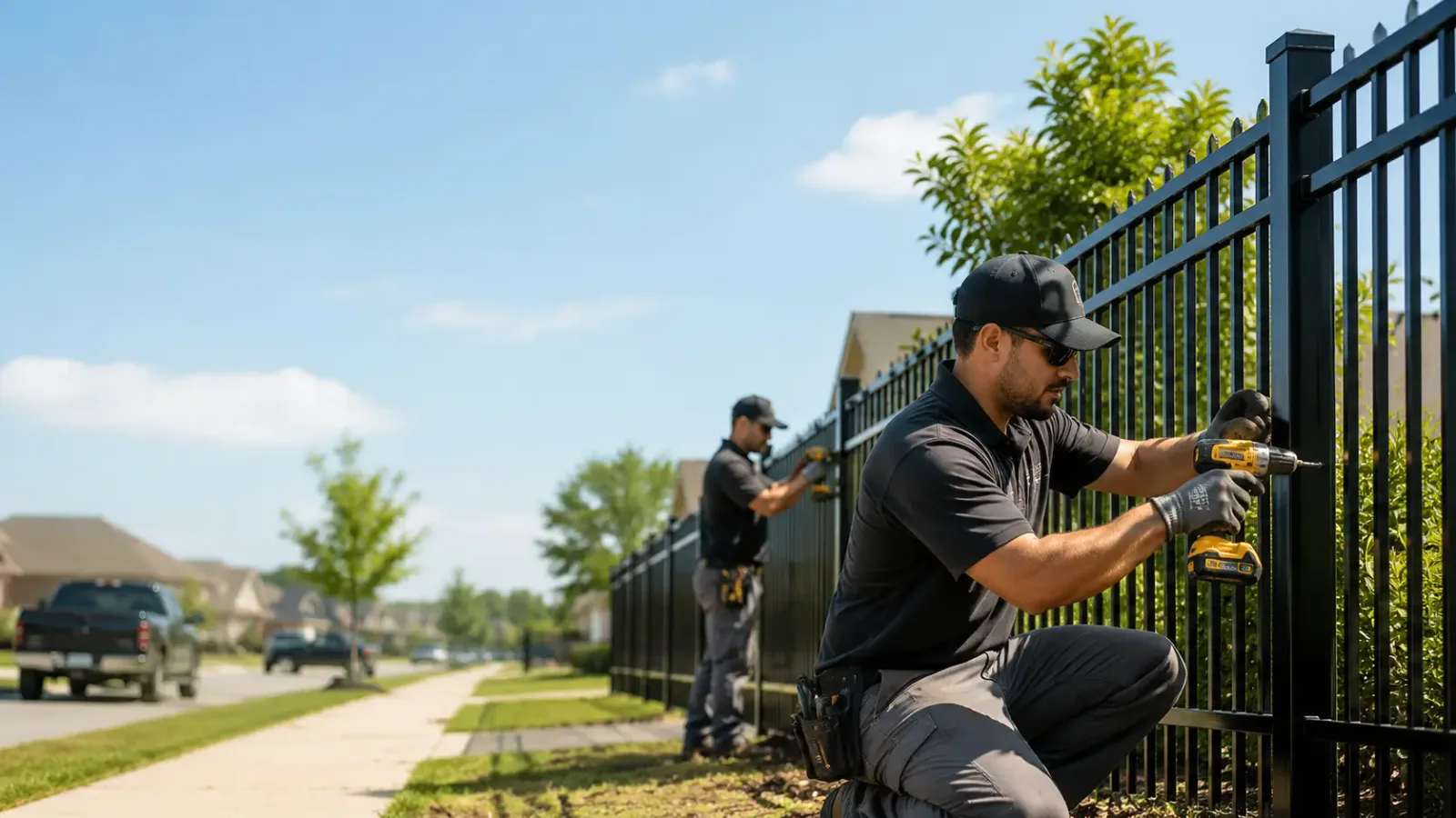 Metal Fence Installation in Santa Ana, CA
